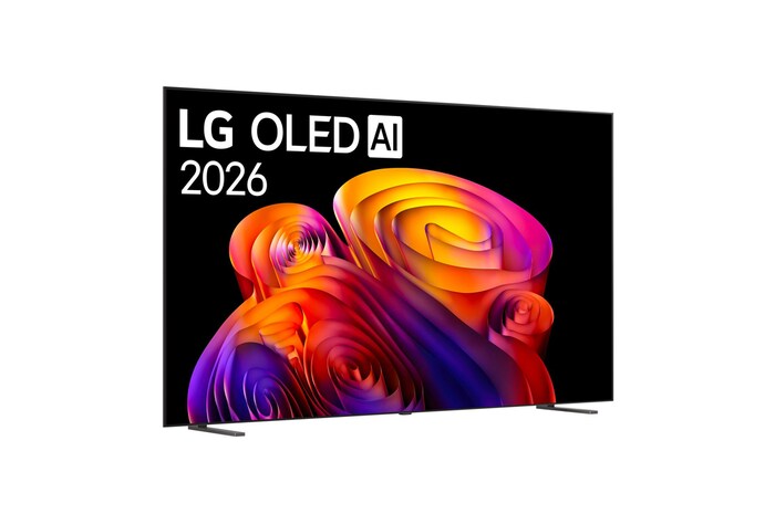 Foto inclinata TV OLED83B6ELB 2026